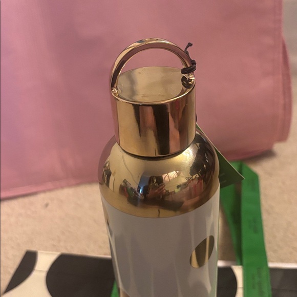 Kate Spade Gold and White Water Bottle - Picture 3 of 4